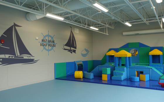 the M&T Bank Boat House at the Sands Family YMCA