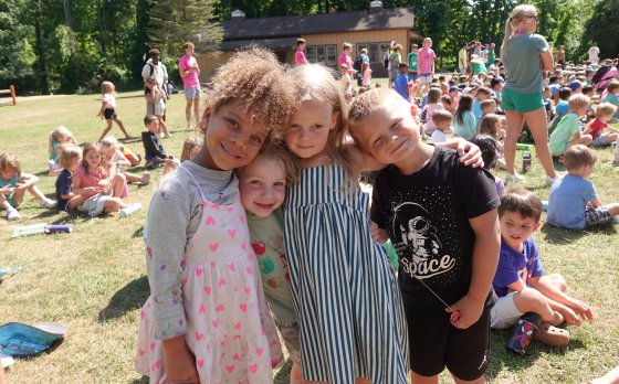 Kids Playing at Camp Arrowhead