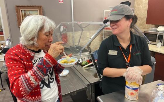 AOA Member at the Maplewood Family YMCA