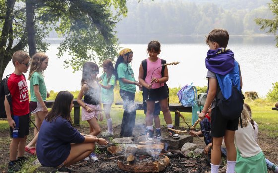 Campers at Gorham