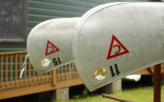 Camp Cory Canoes