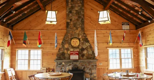 YMCA Camp Gorham dining hall