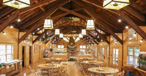 YMCA Camp Gorham dining hall