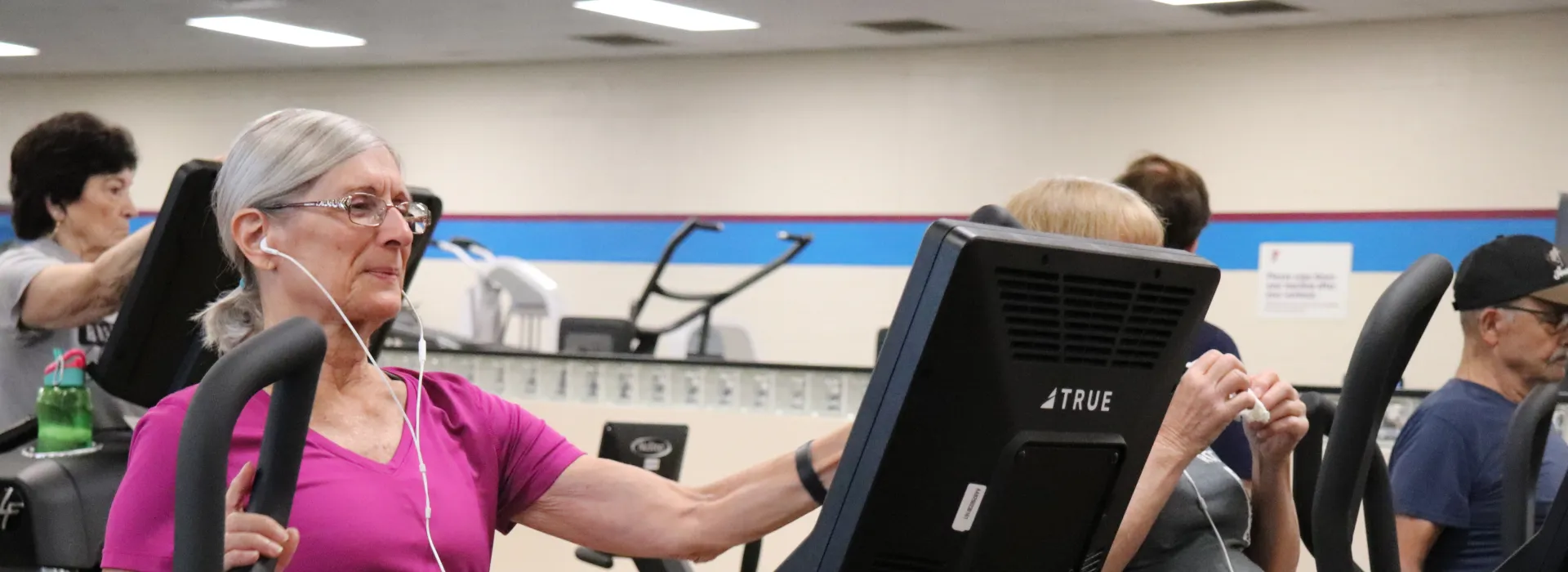 Lady Working out at Northwest